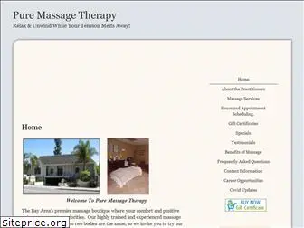 pure.massagetherapy.com