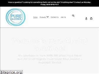 purealcoholsolutions.com