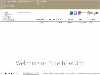 pureblissspa.co.uk