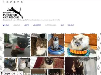 purebredcatrescue.org