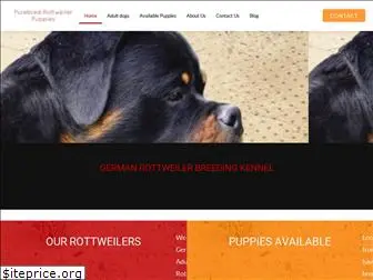 purebredrottweilerpuppies.com