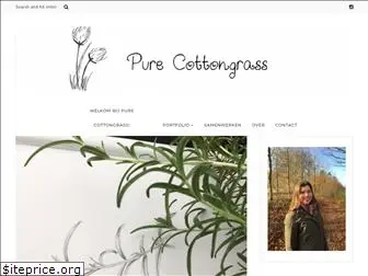 purecottongrass.com