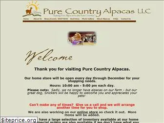 purecountryalpacas.com