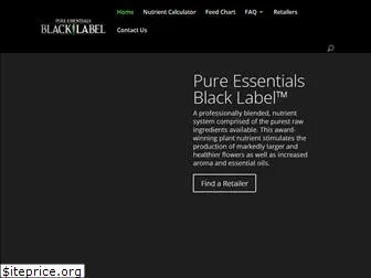 pureessentialsblacklabel.com