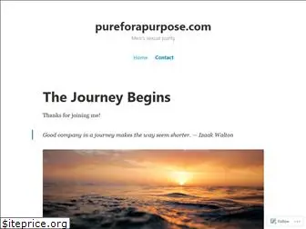 pureforapurpose.com