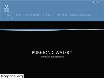 pureionicwater.com