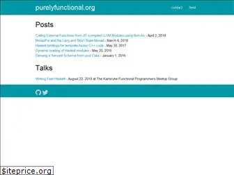 purelyfunctional.org