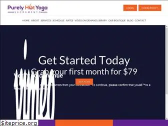 purelyhotyoga.com