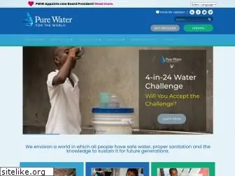 purewaterfortheworld.org