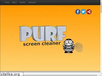 purfscreencleaner.com