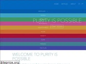 purityispossible.com