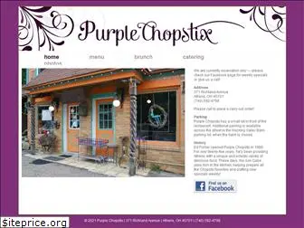 purplechopstix.com