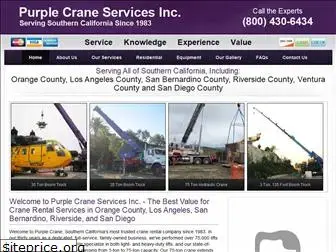 purplecraneservicesinc.com