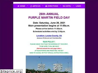 purplemartinfieldday.org