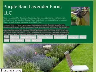 purplerainlavenderfarm.com