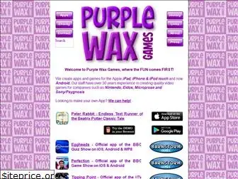 purplewaxgames.com