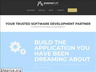 purposebuiltsoftware.com