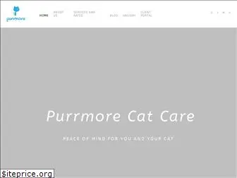 purrmorecatcare.com