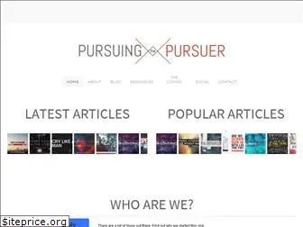 pursuingthepursuer.org