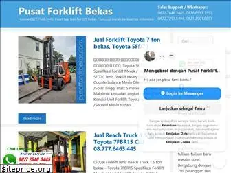 pusatforkliftbekas.com