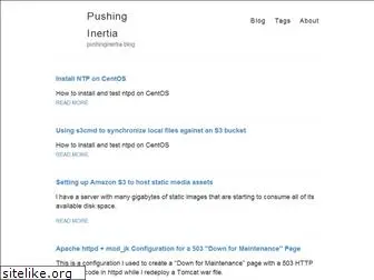 pushinginertia.com