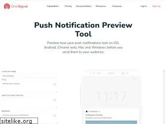 pushnotificationpreview.com