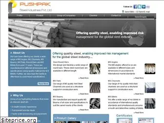 pushpaksteels.com