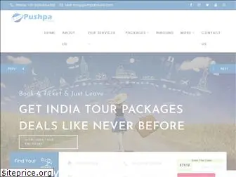 pushpatravels.com