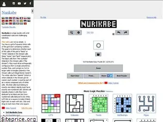 puzzle-nurikabe.com