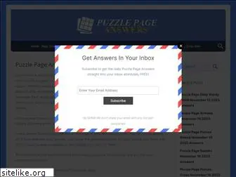 puzzlepageanswers.com