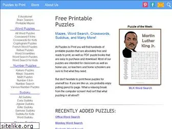 puzzles-to-print.com