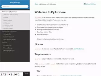 pyairmore.readthedocs.io