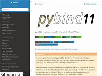 pybind11.readthedocs.io