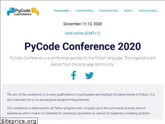 pycode-conference.org