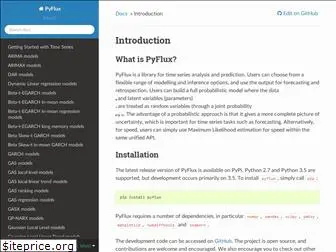 pyflux.readthedocs.io