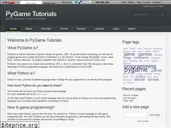 pygametutorials.wikidot.com