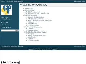 pygresql.org