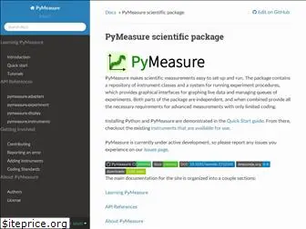 pymeasure.readthedocs.io