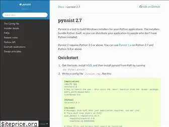 pynsist.readthedocs.io