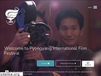 pyongyanginternationalfilmfestival.com