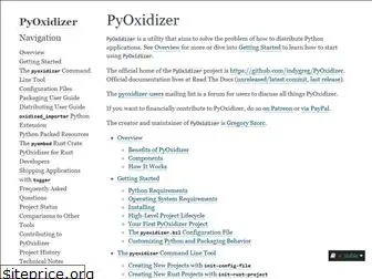 pyoxidizer.readthedocs.io