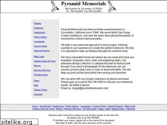 pyramidmemorials.com