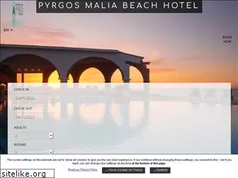 pyrgoshotelmalia.com