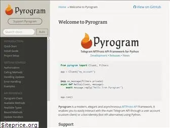pyrogram.org