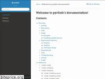 pyrtlsdr.readthedocs.io