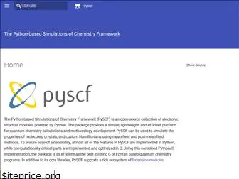 pyscf.org