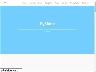 pyshine.com