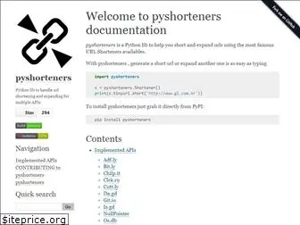 pyshorteners.readthedocs.io