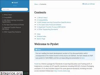 pyslet.readthedocs.io