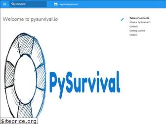 pysurvival.io